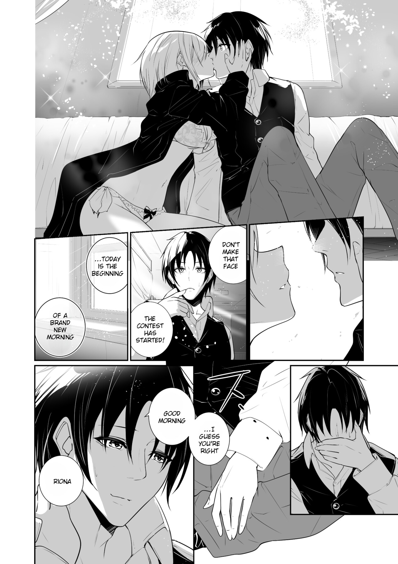 Hentai Manga Comic-Good Morning from a Goddess 3-Read-46